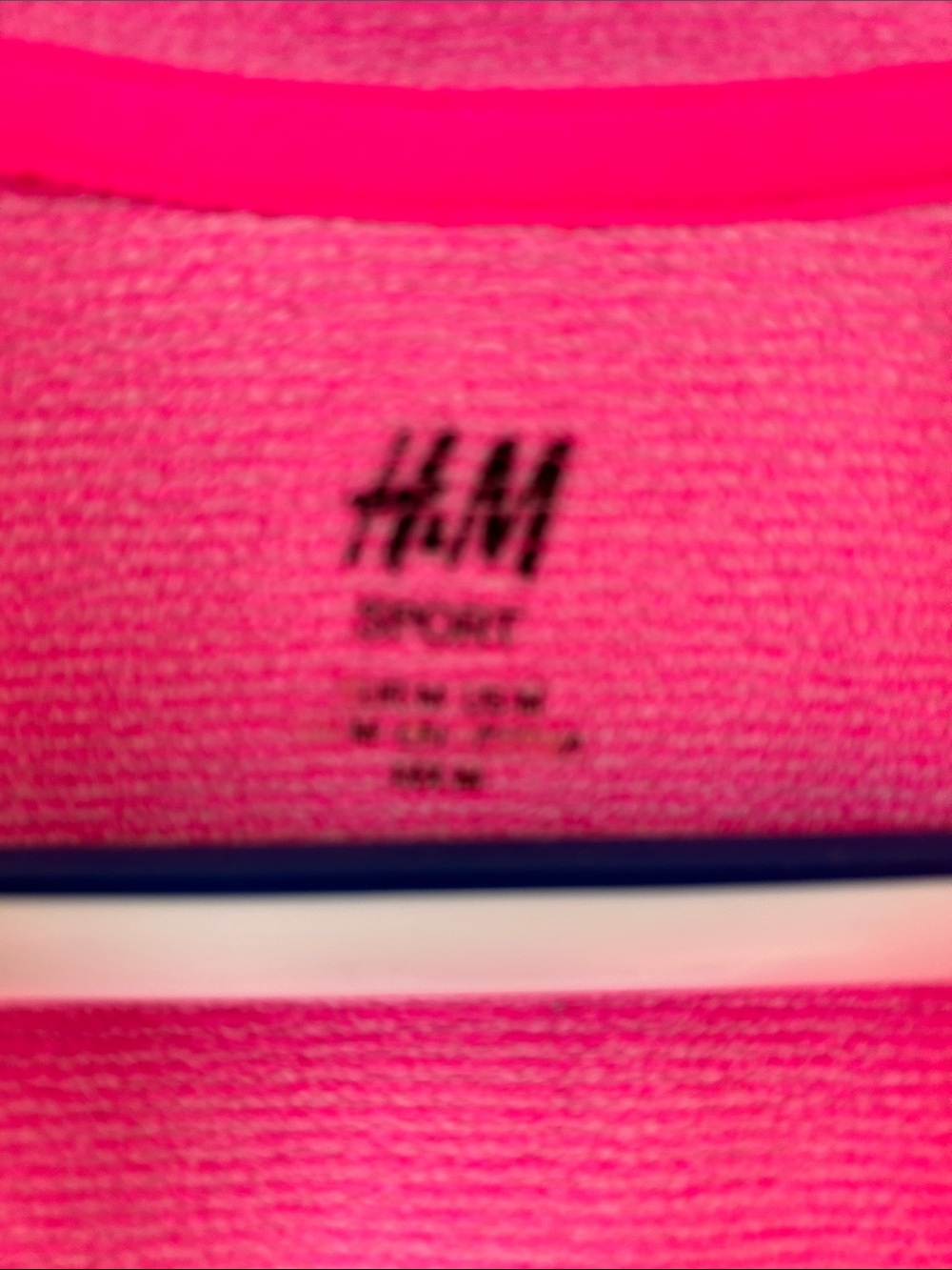 H&M Bright Pink Hooded Zip-Up Fleece Jacket - Picture 2 of 4